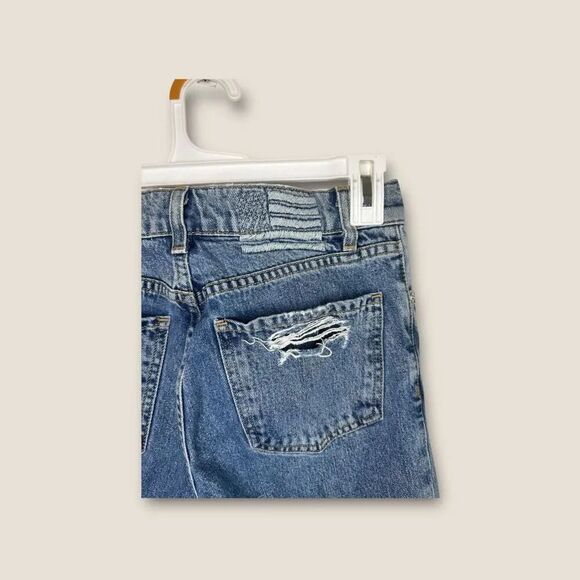 Revice Women’s High Waisted Distressed Straight Leg Jeans Size 24 - Picture 5 of 6